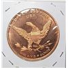 Image 2 : 8)  ONE OUNCE OF PURE, FINE COPPER ROUND