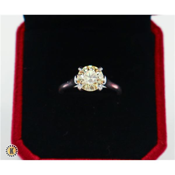 #1115-HAND SET 2.00 CT GRA CERTIFIED