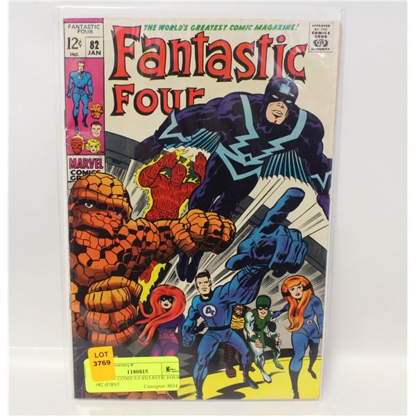 MARVEL COMICS FANTASTIC FOUR #82 (FIRST
