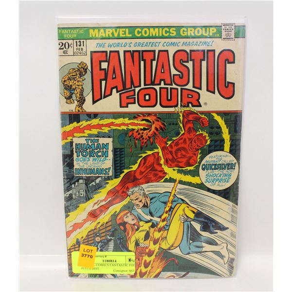 MARVEL COMICS FANTASTIC FOUR #131 (FIRST