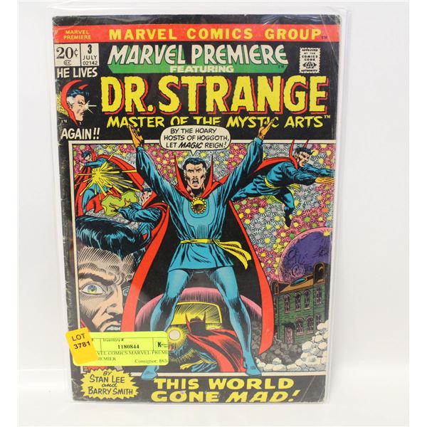MARVEL COMICS MARVEL PREMIER #3 (PREMIER