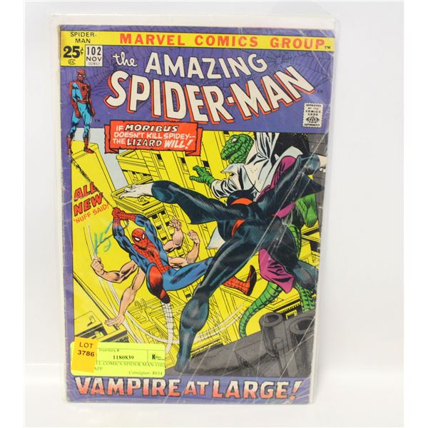 MARVEL COMICS SPIDER MAN #102 (2ND APP