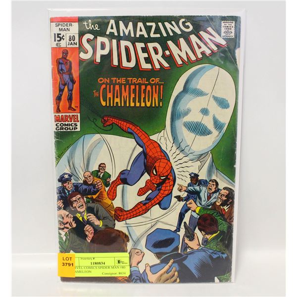 MARVEL COMICS SPIDER MAN #80 (CHAMELEON