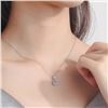 Image 3 : 5 CT GRA CERTIFIED ROUND BRILLIANT 925S NECKLACE