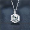 Image 1 : 1 CT GRA CERTIFIED ROUND BRILLIANT 925S NECKLACE