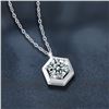 Image 2 : 1 CT GRA CERTIFIED ROUND BRILLIANT 925S NECKLACE