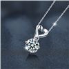 Image 3 : 1 CT GRA CERTIFIED ROUND BRILLIANT 925S NECKLACE