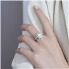 Image 4 : 1 CT CERTIFIED ROUND BRILLIANT MOISSANITE 925S
