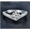 Image 1 : 1 CT GRA CERTIFIED ROUND BRILLLIANT MOISSANITE 925S