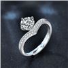 Image 2 : 1 CT GRA CERTIFIED ROUND BRILLLIANT MOISSANITE 925S