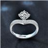 Image 3 : 1 CT GRA CERTIFIED ROUND BRILLLIANT MOISSANITE 925S