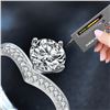 Image 4 : 1 CT GRA CERTIFIED ROUND BRILLLIANT MOISSANITE 925S
