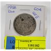 Image 1 : 1958 CANADA 50C. QUEEN ELIZABETH 2, DOT
