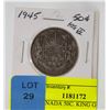 Image 1 : 1945 CANADA 50C. KING GEORGE 6