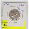 Image 2 : 1943 CANADA 25C. KING GEORGE 6