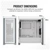Image 2 : BRAND NEW CORSAIR 4000D AIRFLOW TEMPERED GLASS