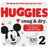 Image 1 : NEW 74 DIAPERS HUGGIES SNUG & DRY SIZE 2