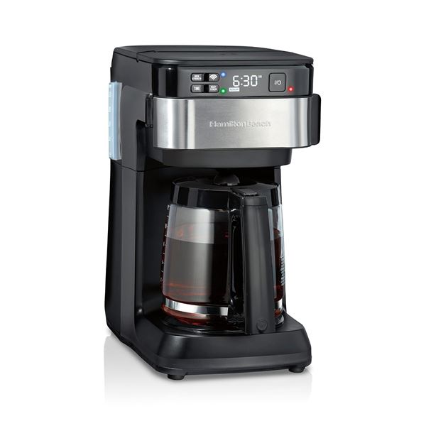 NEW HAMILTON BEACH 12 CUP SMART COFFEE MAKER