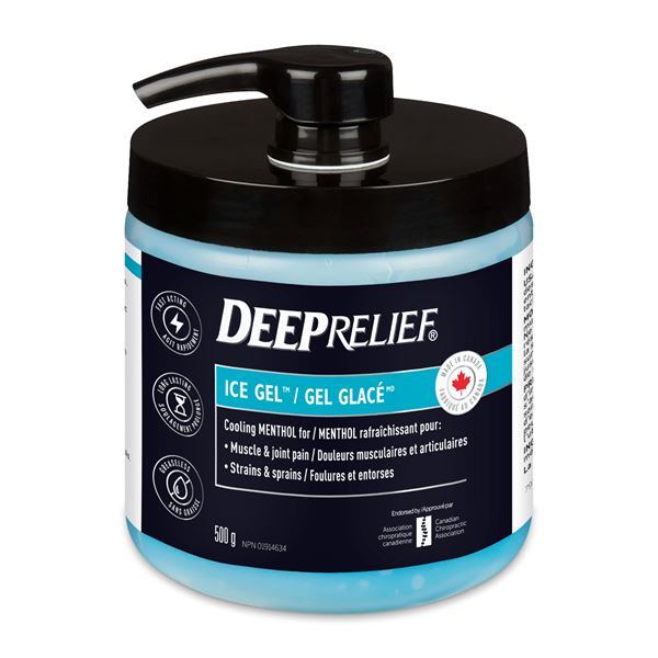 NEW 500G DEEP RELIEF ICE GEL EXPIRY JUNE 2027