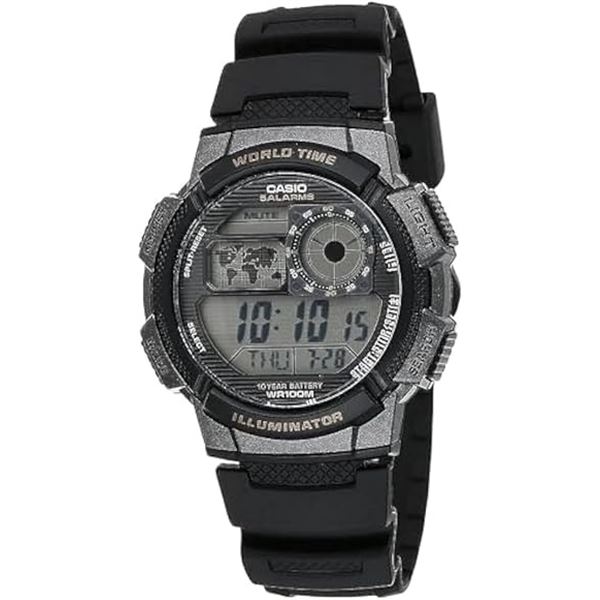 NEW CASIO NO AE1000W SERIES MENS DIGITAL WATCH