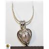 Image 1 : 18 KT GOLD-PLATED 16" NECKLACE WITH PEARL