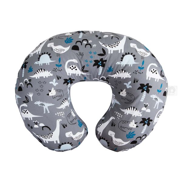 BRAND NEW BOPPY NURSING PILLOW - GREY DINO
