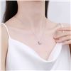 Image 3 : 1 CT GRA CERTIFIED ROUND BRILLIANT 925S NECKLACE