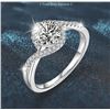 Image 1 : 1 CT GRA CERTIFIED ROUND BRILLLIANT MOISSANITE 925S