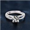 Image 2 : 1 CT GRA CERTIFIED ROUND BRILLIANT MOISSANITE