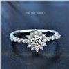 Image 1 : GRA CERTIFIED ROUND BRILLIANT MOISSANITE 925S