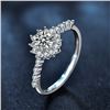 Image 2 : GRA CERTIFIED ROUND BRILLIANT MOISSANITE 925S
