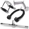 Image 1 : YES 4 ALL DOUBLE D + TRICEP ROPE + STRAIGHT BAR