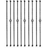 Image 1 : NEW 10 PIECE HOLLOW DOUBLE BASKET SINGLE TWIST