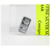 Image 1 : 1 GRAM .999 FINE SILVER MAPLE LEAF MINI BAR