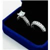 Image 3 : #2247-HAND SET 2.00 CT PRINCESS CUT