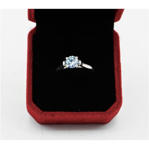 #2245-HAND SET 1.00 CT GRA CERTIFIED