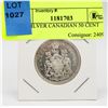 Image 1 : 1965 SILVER CANADIAN 50 CENT PIECE
