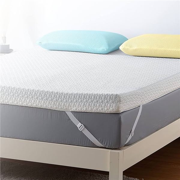 NEW 4 INCH TWIN MATTRESS MEMORY FOAM TOPPER