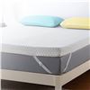 Image 1 : NEW 4 INCH TWIN MATTRESS MEMORY FOAM TOPPER