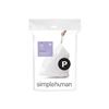 Image 1 : NEW 5 X 20 SIMPLE HUMAN CUSTOM FIT LINERS BAGS