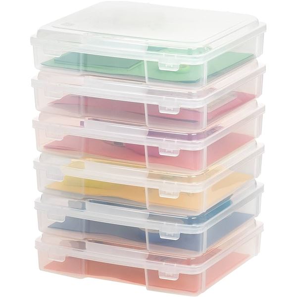 NEW IRIS 5 CASE PACKED PORTABLE STORAGE CASES