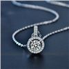 Image 2 : 5 CT GRA CERTIFIED ROUND BRILLIANT 925S NECKLACE