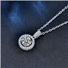Image 3 : 5 CT GRA CERTIFIED ROUND BRILLIANT 925S NECKLACE