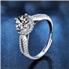 Image 2 : 1 CT GRA CERTIFIED ROUND BRILLIANT MOISSANITE