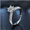 Image 2 : 1 CT GRA CERTIFIED ROUND BRILLIANT MOISSANITE