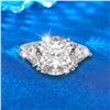 Image 2 : 5 CT GRA CERTIFIED ROUND BRILLIANT MOISSANITE