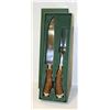 Image 2 : NEW BIG SKY CARVING SET STAG HANDLED