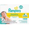 Image 1 : NEW 1008 PAMPERS SENSITIVE WIPES