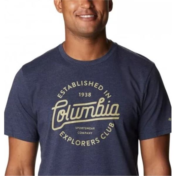 NEW COLUMBIA BLUFF MESA GRAPHIC TEE 2 SIZE MEDIUM