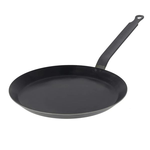 NEW 24CM DE BUYER STEEL CREPE FRYING PAN